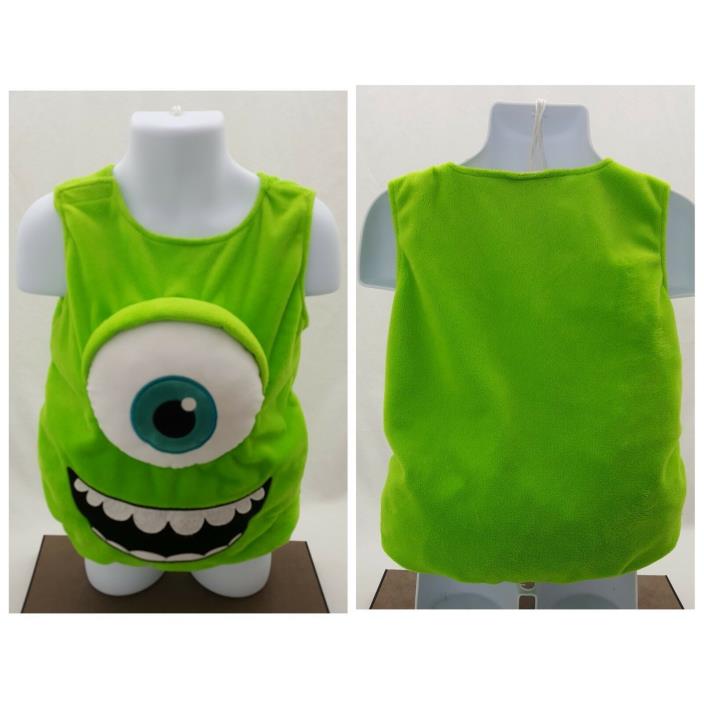Disney Store Pixar Monsters Inc Mike Wozowski Kids Costume Size 9-12 Months