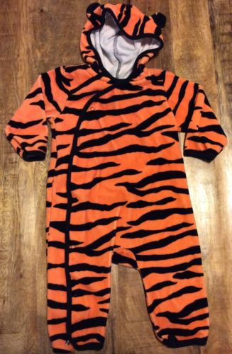 INFANT BOY GIRLS SIZE 6-12 MONTHS BABY GAP VELOUR COSTUME HOODED OUTFIT