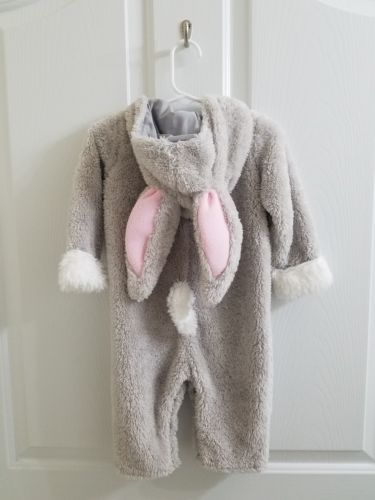 POTTERY BARN KIDS Baby Bunny Rabbit Costume Size 6-12 Months Easter Halloween