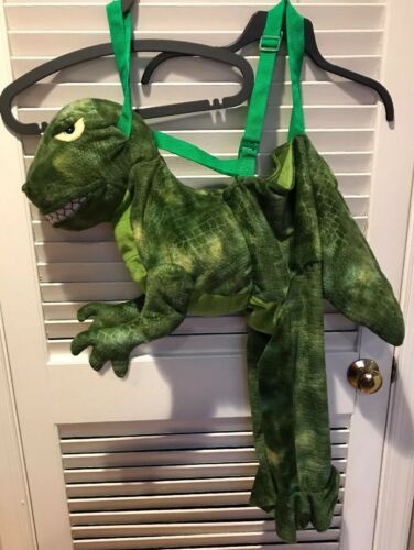 Toddler One Size Fits Most Green Dinosaur Dino Rider Costume/ Dress Up/ Play