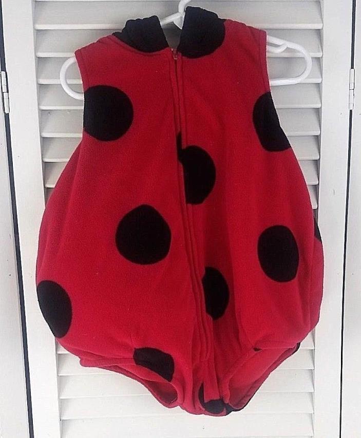 Carter's Ladybug Costume Size 18 mths Halloween