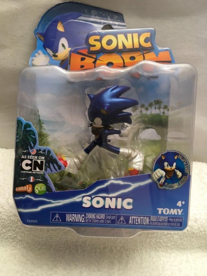 Sonic Boom 3 Inch Plastic Figure Toy - Sonic Platinum Series