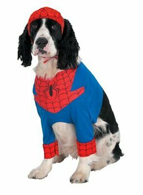 Disguise Pets 'Amazing Spider-Man' Super Hero Costume, Red/Blue/Black, S
