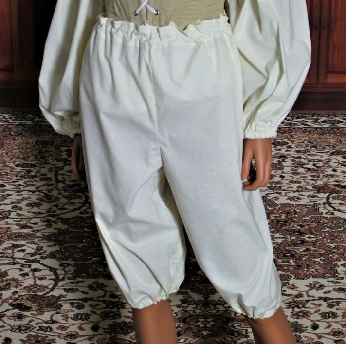 Victorian Bloomers Size Small Undergraments Outlander Pirate Knickers Tudor S
