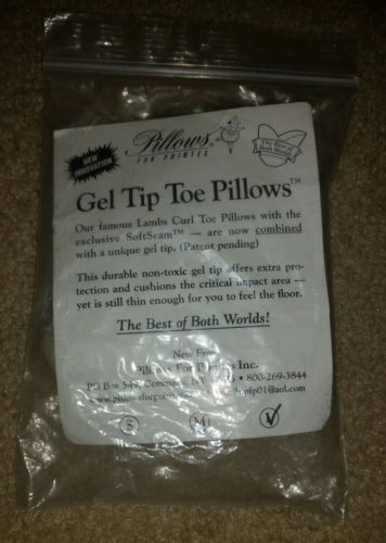 Pillows for Pointes Gel Tip Toe Pillows Large