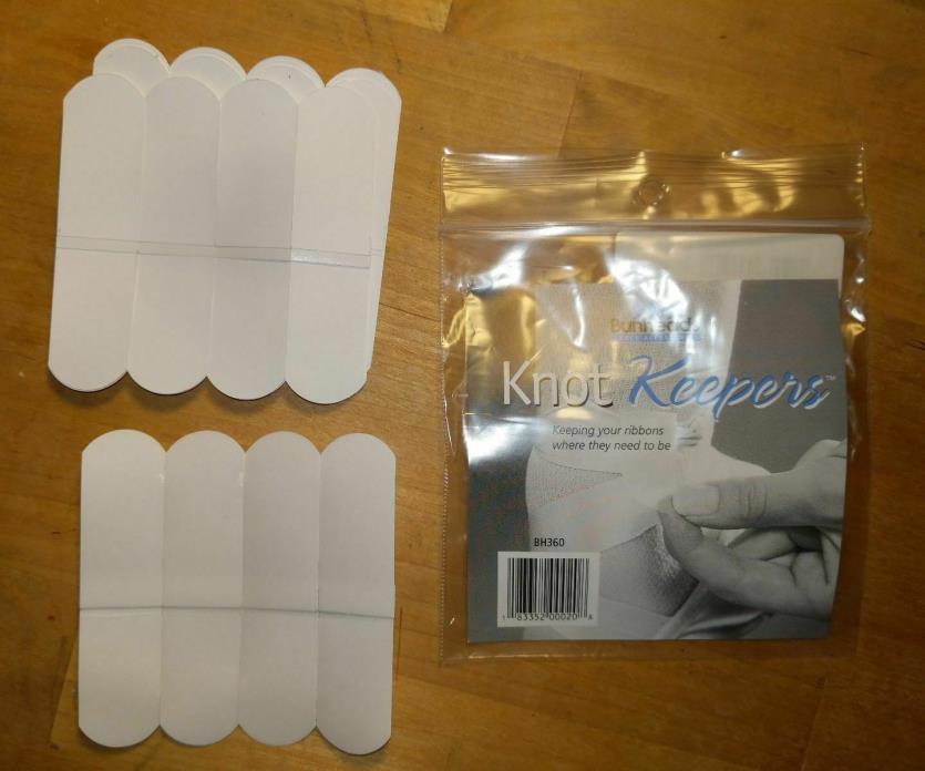 New Capezio Bunheads BH360 Clear Adhesive Knot Keepers for Pointe Shoes