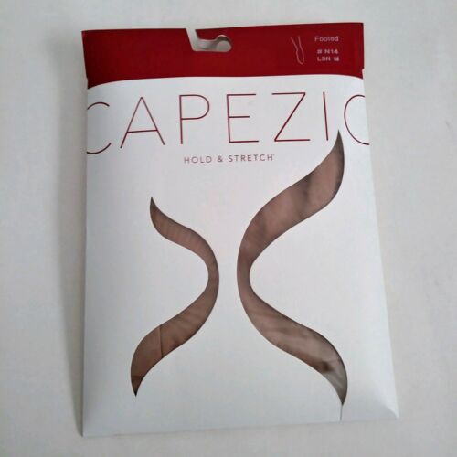 Capezio Hold & Stretch Footed Tights NEW Light Suntan #N14