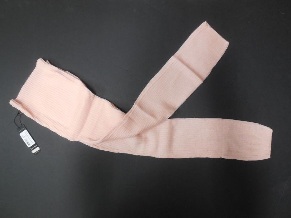 NWT Supersoft Bloch Lt Pink Thigh High Legwarmers Supersoft ladies rib Francesca