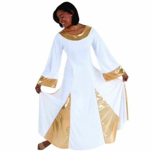 Ladies Long Sleeve Praise Dress (575BW)
