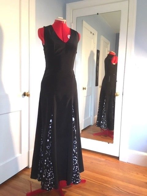 Flamenco dress, black - made in Spain