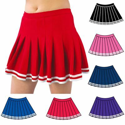 Pizzazz Red Pleated Cheer Uniform Adult Skirt S