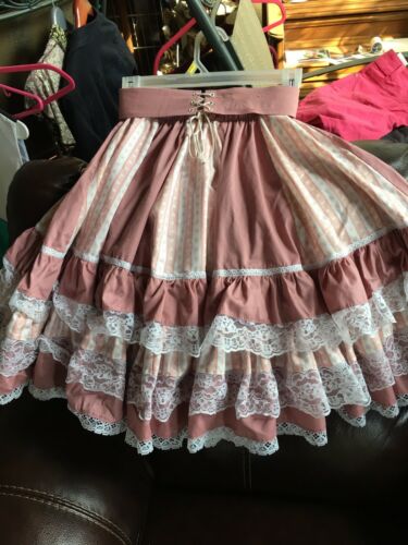 Square Dance Skirt And Blouse