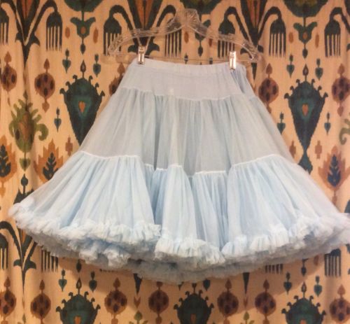 Baby Blue Petticoat Sam’s Medium Retro Rockabilly