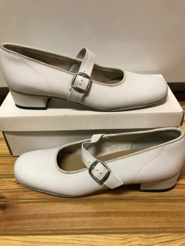 Majestic Size 11 W Womens Square Dance Shoes, White