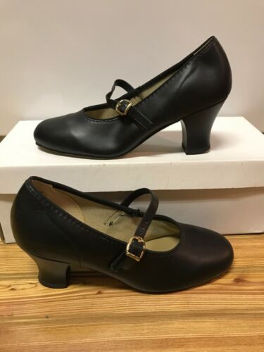 Women's Size 4 M Square Dance Shoes, Promenaders, Black