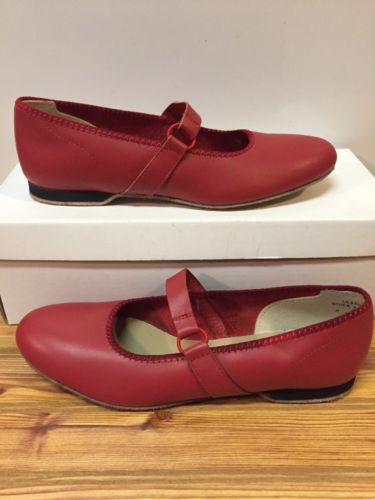 Womens Swinger Square Dance Shoes, Size 8 N, Red