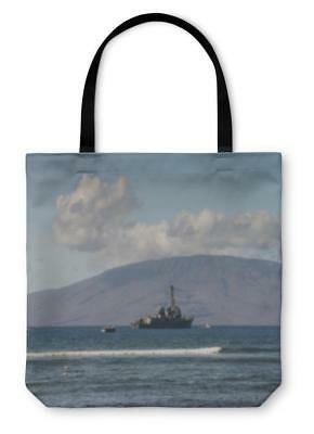Tote Bag, Us Naval Ship (b)