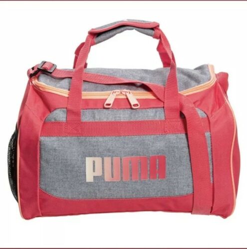 New PUMA Women Evercat Transformation SMALL Duffel Bag Youth Travel Gym Light