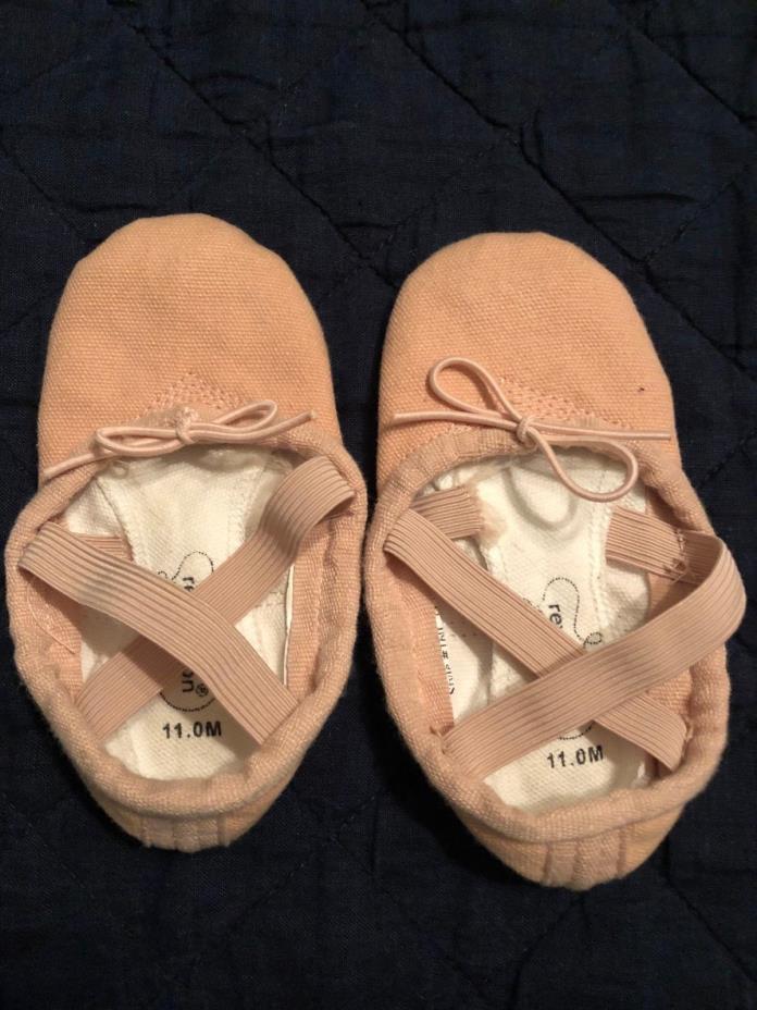 Toddler Girls Dance Shoes Ballet Slippers 11cm