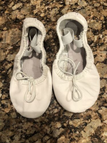 Bloch Toddler White Ballet Shoes (8D)