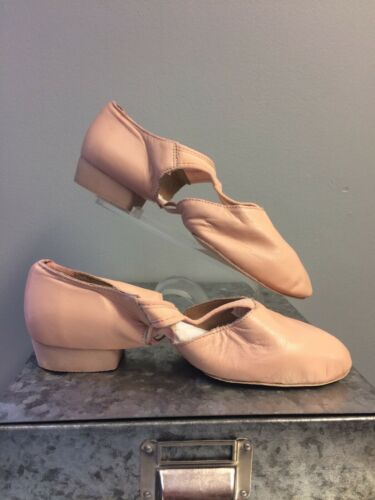 New Bloch Elastosplit Grecian Lyrical Dance Shoe ES0410L 9 Pink