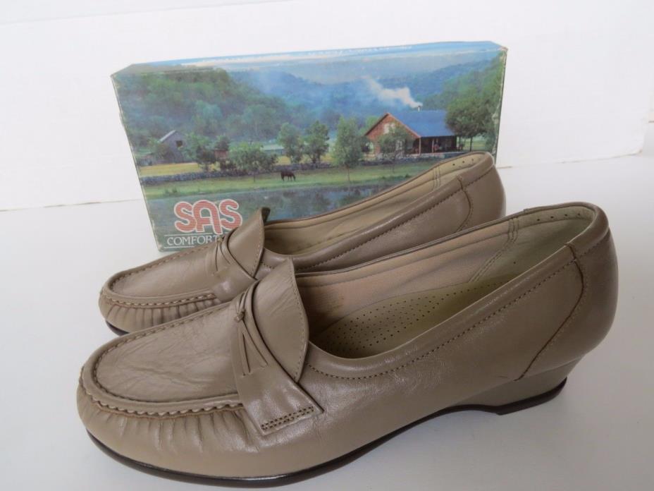 SAS tripad comfort USA shoe Mocha slip on loafer penny moccassin 10 W Easier