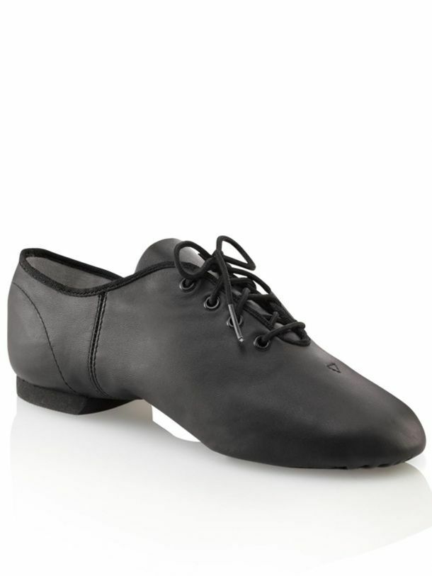 NIB Capezio E-Series Lace-up Jazz Shoes Black- Adult Sizes