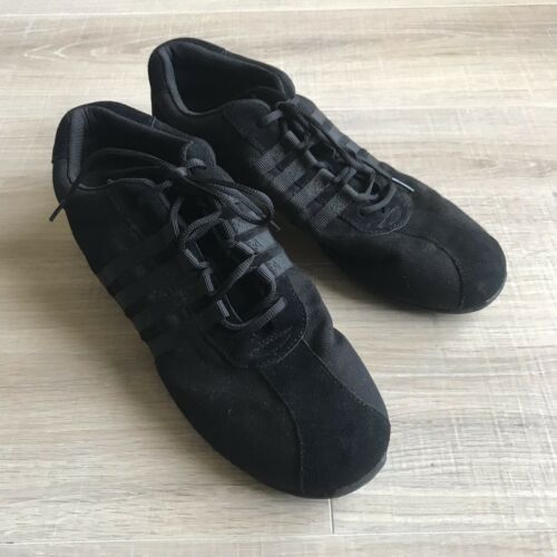Sansha DYNA-STIE S37C Split Sole Dance Shoes Sneakers Black Adult Size 18