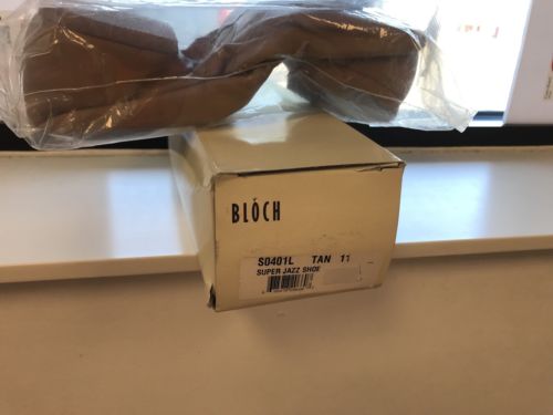 Bloch Super Jazz Shoe S0401L Bloch Size 11 Tan