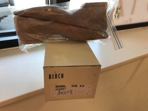 Bloch Super Jazz Shoe S0401L  Bloch Size 4.5 Tan