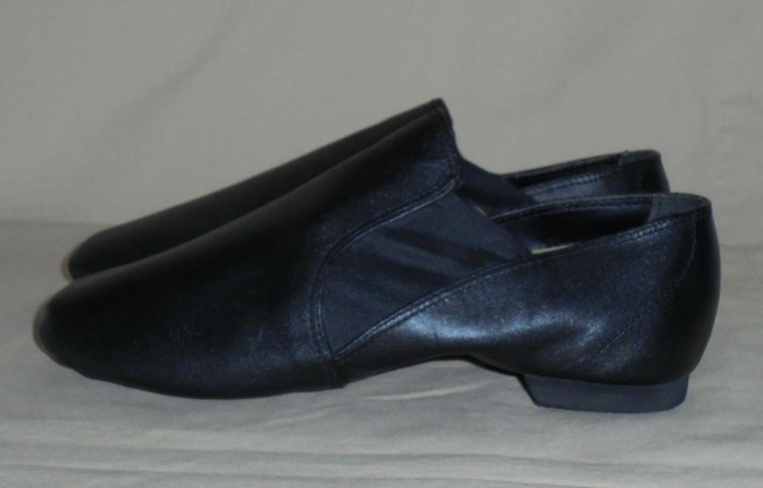 Girl's Black Leather ABT Jazz Dance Shoes Size 4 M GREAT Condition