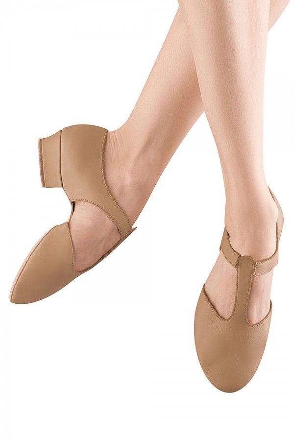 Bloch S0407L Leather Tan Grecian Sandals Size 8 8M Medium M