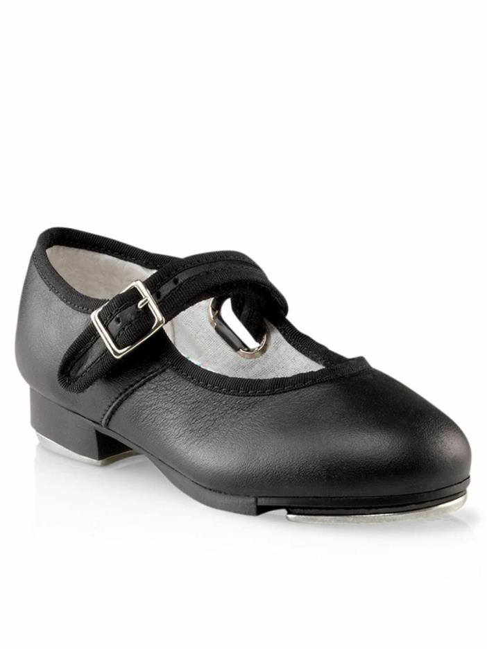 NIB Capezio Mary Jane Tap Shoe Black- Children Sizes