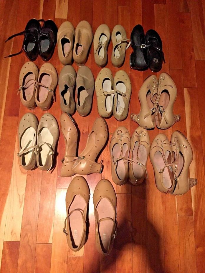Tap Shoe Lot of 13 pairs