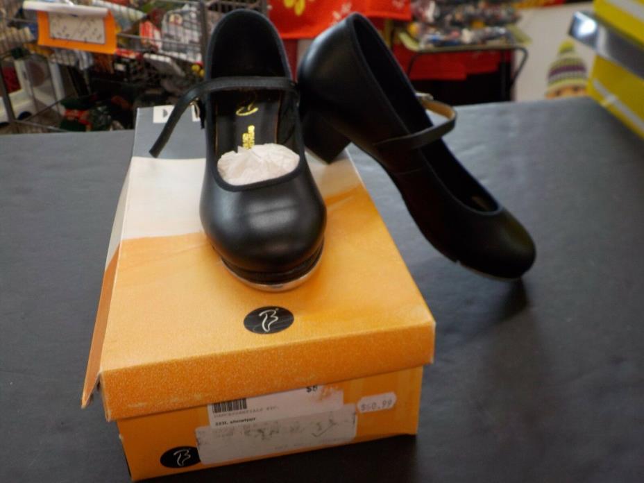 New Bloch S0323L Black X Showtapper Tap Shoes Size 4 (A)