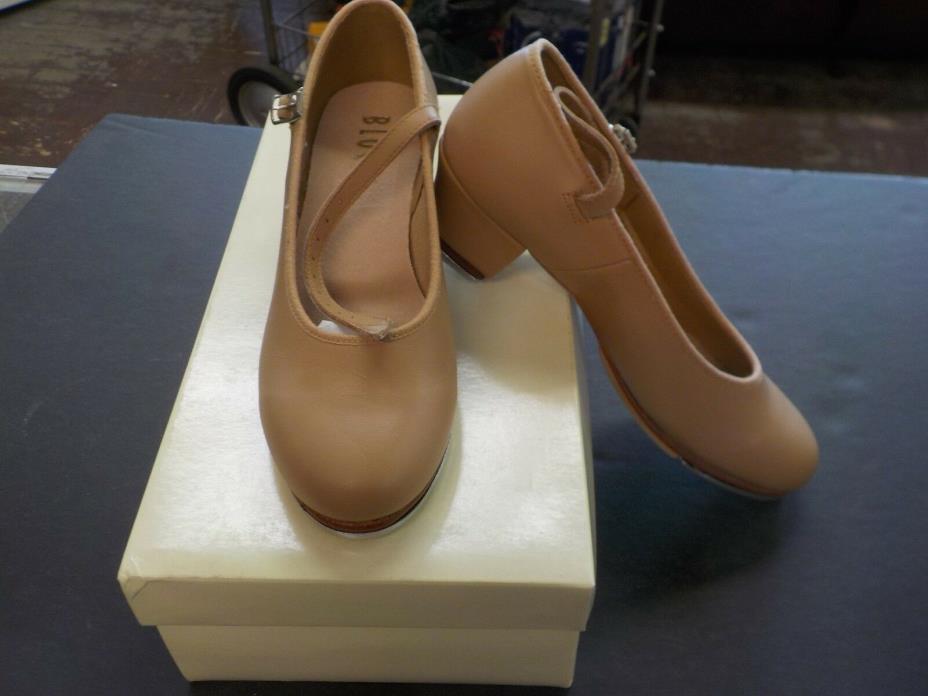 New Bloch S0323L Tan X Showtappers Tap Shoes Size 10.5