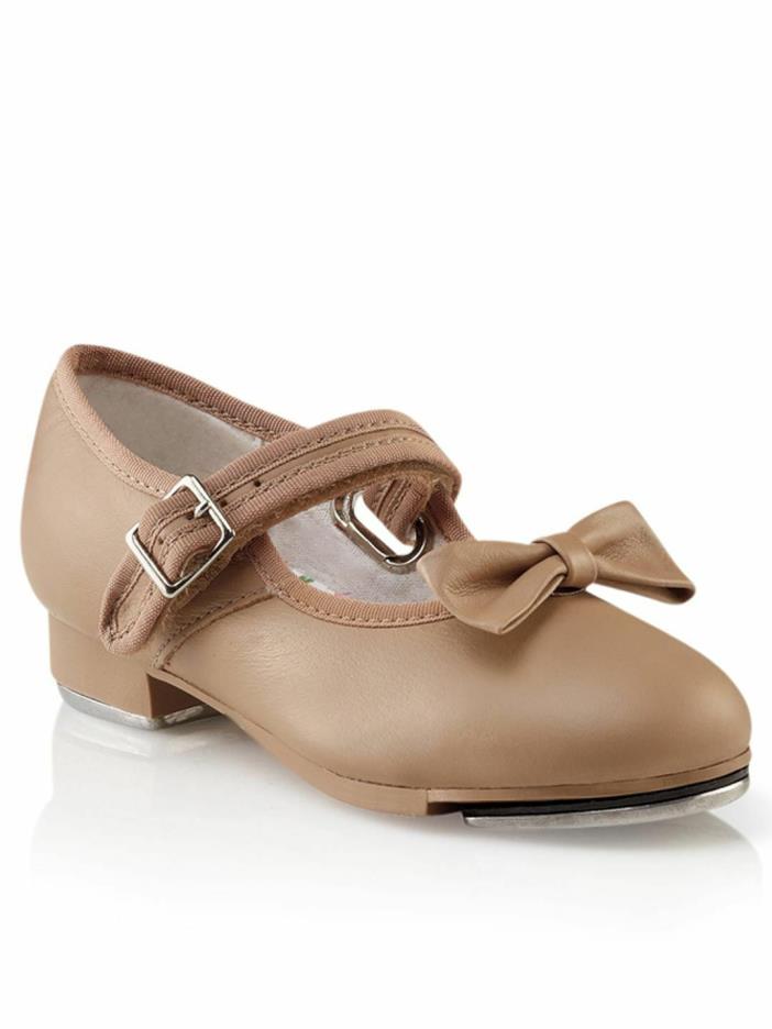 NIB Capezio Mary Jane Tap Shoe Caramel- Children Sizes