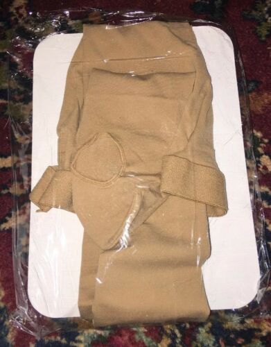 Child's Large 10-12 Bloch Endura Footless Tights Tan NEW