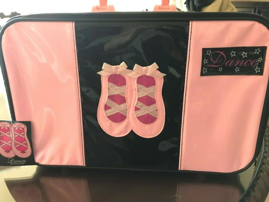 Girls Pink/Black Dance Ballet Jazz  Bag Suitcase