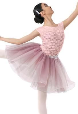 Dance Costume Medium/Large Child Mauve Lyrical Ballet DUET Competition Pageant
