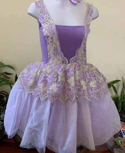 Revolution Ballet/Dance/Ice Skate/Competition Costume Lilac Girls Costume Sz 5/6