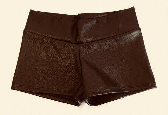 75% OFF Pleather Booty Shorts~ChMed~dance~gym~kids~cheer~cosplay~rave~girls~team