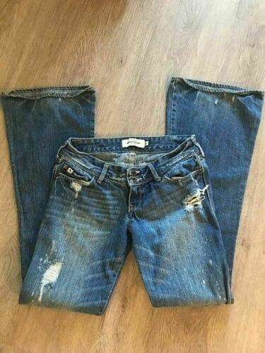 Abercrombie Ripped Distressed Kids size 16 Slim Jeans