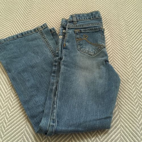 The Childrens Place Girls Jeans Flare Stretch Boot Cut Size 6X-7