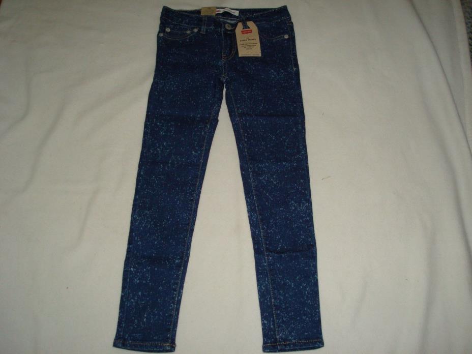 Girls Levis 710 Super Skinny Marble Print Jeans