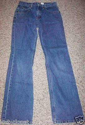 Old Navy Straight Leg Classic Natural Rise Blue Denim Jeans Girls Size 14 cLOSeT