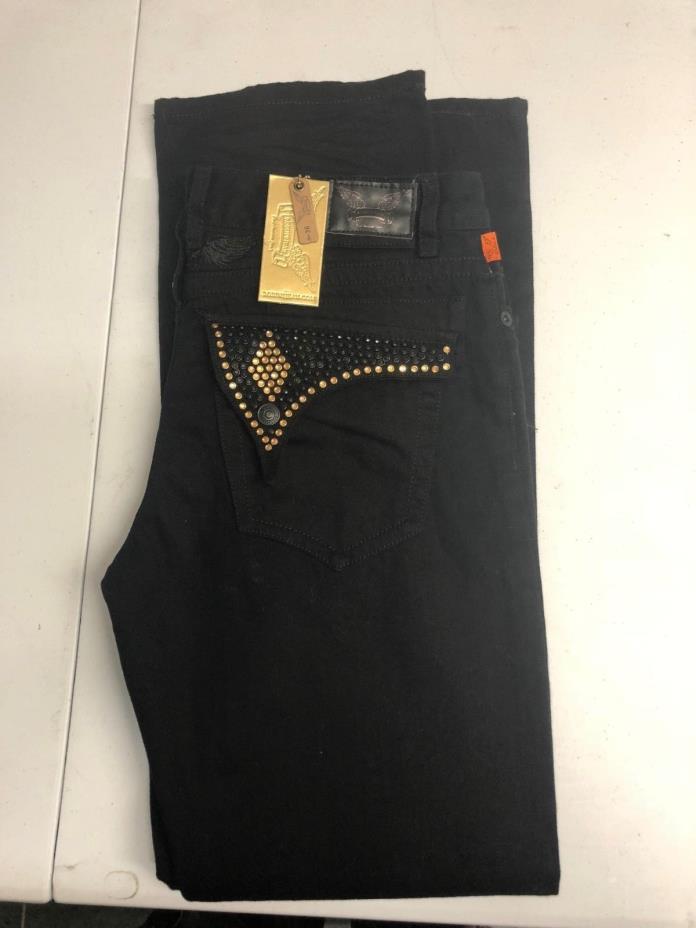 Robin's Jeans Size 36 Style #D6695 BRAND NEW Long Flap Authentic With Tags