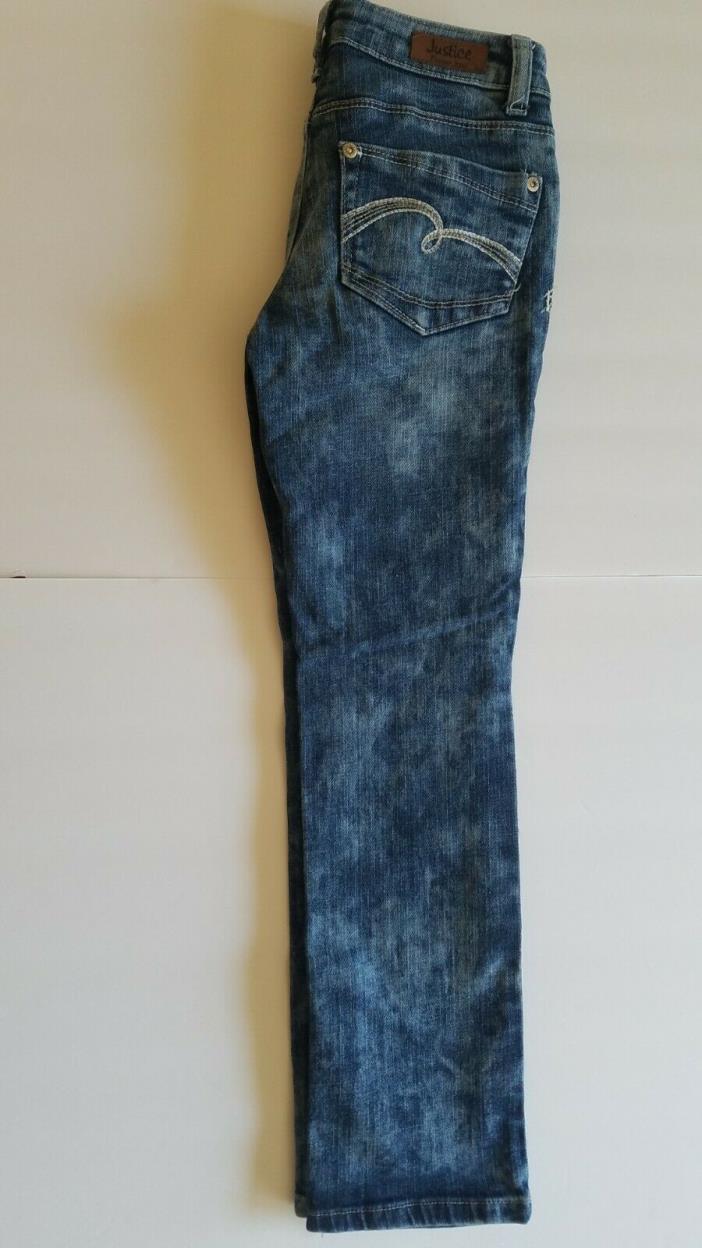 *Justice* Premium Jeans Girl's Simply Low Knit Super Skinny Jeans - Size 8R