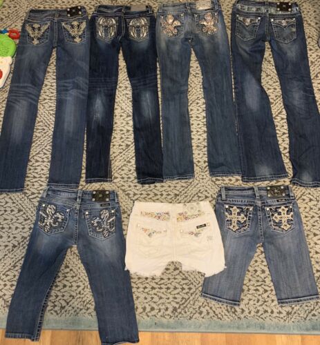 girls Miss Me Jeans & Shorts Lot