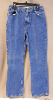 Faded Glory Girls Blue Bootcut Blue Jeans EUC Size 16 m